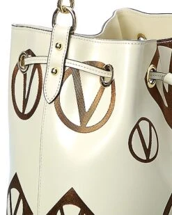 By Mario Valentino Karl Magnus Leather Bucket Bag Women 6 By Mario Valentino Karl Magnus Leather Bucket Bag Women -Luxe Shoulder Bags Sales Store 1160316086 RLLD 3