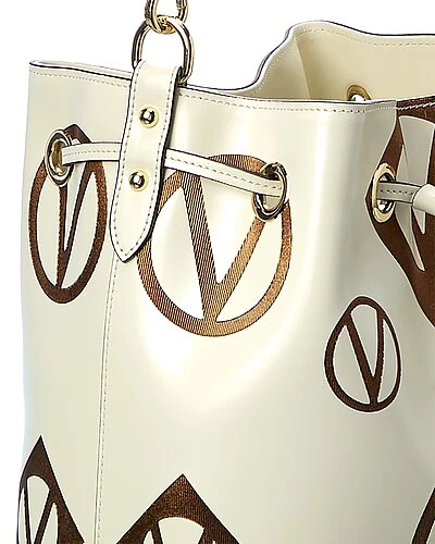 By Mario Valentino Karl Magnus Leather Bucket Bag Women 3 By Mario Valentino Karl Magnus Leather Bucket Bag Women - Image 3