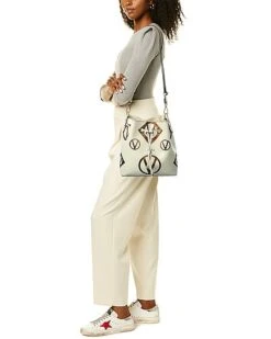 By Mario Valentino Karl Magnus Leather Bucket Bag Women 7 By Mario Valentino Karl Magnus Leather Bucket Bag Women -Luxe Shoulder Bags Sales Store 1160316086 RLLD 4