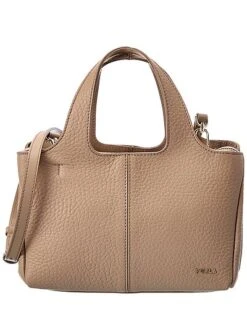 Furla Elsa Small Leather Tote Women