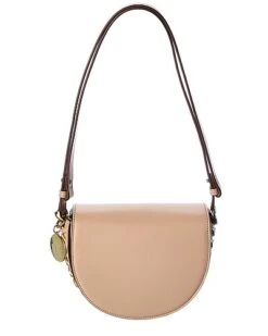 STELLA MCCARTNEY Frayme Small Flap Shoulder Bag Women White -Luxe Shoulder Bags Sales Store 1160376453 RLLD pink 1