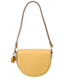 STELLA MCCARTNEY Frayme Small Flap Shoulder Bag Women White -Luxe Shoulder Bags Sales Store 1160376453 RLLD yellow 1 1