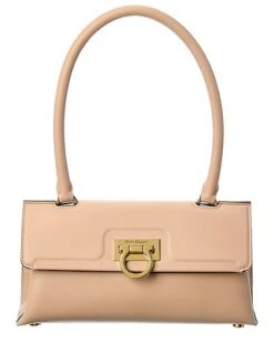 Salvatore Ferragamo Trifolio Leather Swing Bag Women
