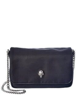 Alexander McQueen Skull Small Nylon Shoulder Bag Women