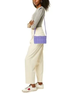 Bottega Veneta Cassette Maxi Intrecciato Leather Crossbody Women -Luxe Shoulder Bags Sales Store 1160399784 RLLD 4