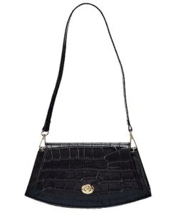 Camilee Croc-Embossed Leather Crossbody Women