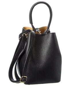 Elain Leather Bucket Bag Women
