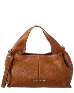 Bernadette Top Handle Leather Satchel Women
