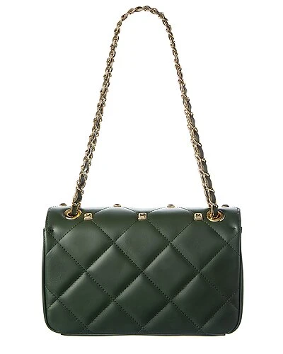 Claire Studded Quilted Leather Satchel Women 2 Claire Studded Quilted Leather Satchel Women - Image 2