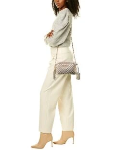 Felice Metallic Quilted Leather Crossbody Women -Luxe Shoulder Bags Sales Store 1160410871 RLLD 4