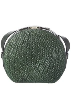 Simone Circular Leather Crossbody Women