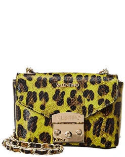 By Mario Valentino Paulette Animalier Leather Crossbody Women