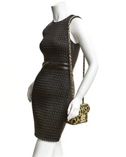 By Mario Valentino Paulette Animalier Leather Crossbody Women -Luxe Shoulder Bags Sales Store 1160418479 RLLD 3