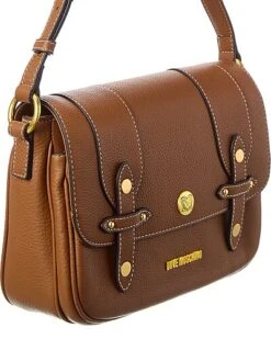 LOVE MOSCHINO Buckle Leather Crossbody Women -Luxe Shoulder Bags Sales Store 1160419047 RLLD 3