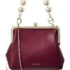 Lacey Leather Frame Clutch Women