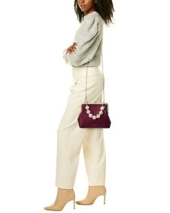 Lacey Leather Frame Clutch Women -Luxe Shoulder Bags Sales Store 1160426955 RLLD 4