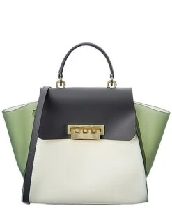 Eartha Clear Colorblocked Top Handle Satchel Women