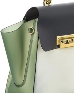 Eartha Clear Colorblocked Top Handle Satchel Women 6 Eartha Clear Colorblocked Top Handle Satchel Women -Luxe Shoulder Bags Sales Store 1160427027 RLLD 3