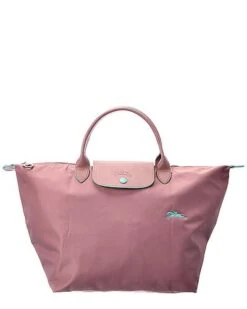 Longchamp Le Pliage Club Medium Nylon Short Handle Tote Women