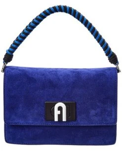 Furla 1927 Soft Mini Suede Crossbody Women