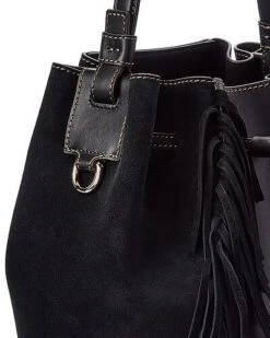 Furla Miastella Small Suede Bucket Bag Women -Luxe Shoulder Bags Sales Store 1160438145 RLLD 3