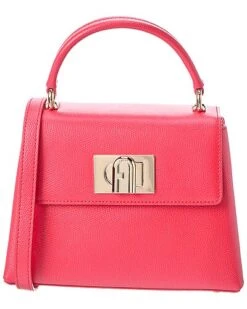 Furla 1927 Mini Top Handle Leather Satchel Women
