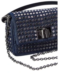 Furla 1927 Mini Leather-Trim Crossbody Women -Luxe Shoulder Bags Sales Store 1160438287 RLLD 3