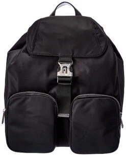 Furla Marea Small Leather-Trim Backpack Women