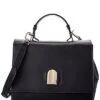 Furla Emma Small Top Handle Leather Satchel Women