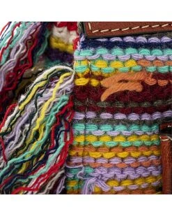 Chloé Edith Cashmere & Leather Clutch Women 7 Chloé Edith Cashmere & Leather Clutch Women -Luxe Shoulder Bags Sales Store 1160449540 RLLD 4