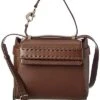 Chloé Nacha Leather Shoulder Bag Women