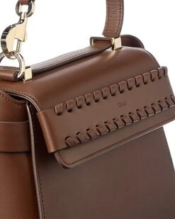 Chloé Nacha Leather Shoulder Bag Women -Luxe Shoulder Bags Sales Store 1160475950 RLLD 3