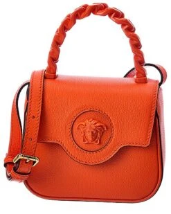 Versace La Medusa Mini Leather Shoulder Bag Women