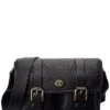 Michael Kors Collection Leather Messenger Bag Women