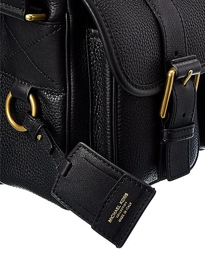 Michael Kors Collection Leather Messenger Bag Women 3 Michael Kors Collection Leather Messenger Bag Women - Image 3
