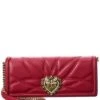 Dolce & Gabbana Votion Leather Baguette Women
