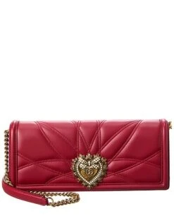 Dolce & Gabbana Votion Leather Baguette Women