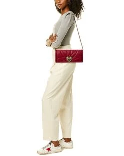 Dolce & Gabbana Votion Leather Baguette Women -Luxe Shoulder Bags Sales Store 1160485559 RLLD 4