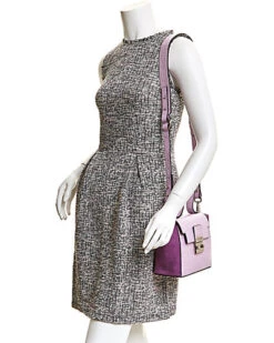 By Mario Valentino Camy Croc-Embossed Leather & Suede Satchel Women -Luxe Shoulder Bags Sales Store 1160488532 RLLD 3