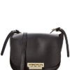 Eartha Iconic Leather Saddle Bag Women