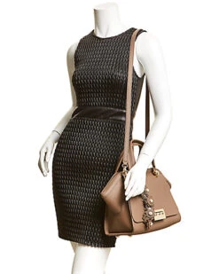 Eartha Iconic Small Double Handle Leather Satchel Women -Luxe Shoulder Bags Sales Store 1160506010 RLLD 3