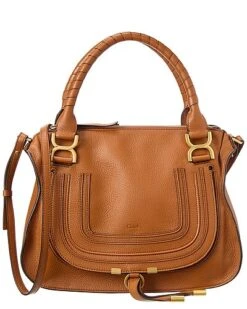 Chloé Marcie Medium Leather Satchel Women