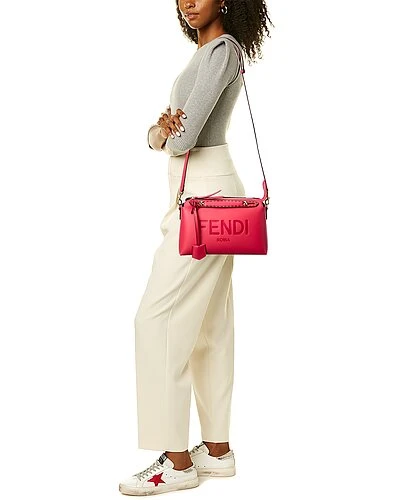 FENDI By The Way Medium Leather Shoulder Bag Women 4 FENDI By The Way Medium Leather Shoulder Bag Women - Image 4