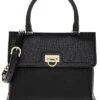 Salvatore Ferragamo Trifolio Small Leather Satchel Women