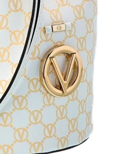 By Mario Valentino Adele Monogram Leather Bucket Bag Women -Luxe Shoulder Bags Sales Store 1160506932 RLLD 3
