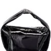 Dolce & Gabbana Branded Tag Patent Hobo Bag Women
