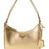 Prada Logo Mini Saffiano Leather Shoulder Bag Women