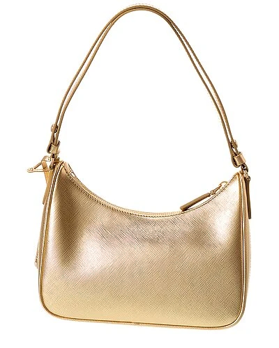 Prada Logo Mini Saffiano Leather Shoulder Bag Women 2 Prada Logo Mini Saffiano Leather Shoulder Bag Women - Image 2