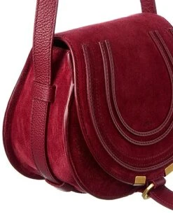 Chloé Marcie Small Suede Crossbody Women -Luxe Shoulder Bags Sales Store 1160522991 RLLD 3