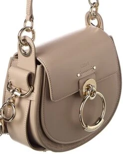 Chloé Tess Small Leather & Suede Shoulder Bag Women -Luxe Shoulder Bags Sales Store 1160536553 RLLD 3